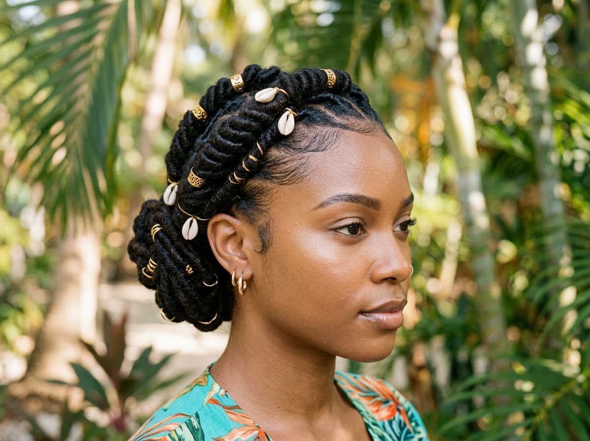 Royal Loc Retwist & Crown Barrel Rolls